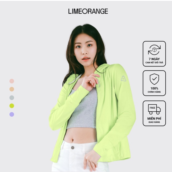 Air hoodie 2025 lime orange