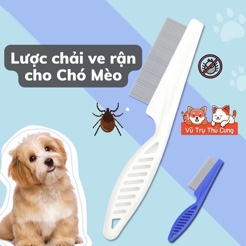 Lược Chải Ve Rận Cho Chó Mèo