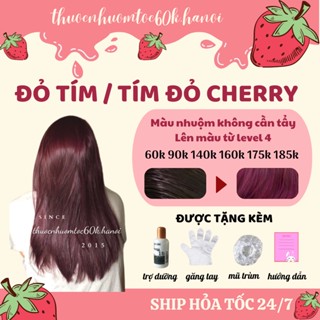 Thuốc nhuộm tóc màu đỏ ánh tím sẽ giúp bạn thay đổi phong cách của mình một cách đầy thú vị. Với màu sắc này, bạn sẽ trở nên nữ tính và bí ẩn hơn bao giờ hết. Hãy xem ngay hình ảnh liên quan để cảm nhận được sự hấp dẫn của màu sắc này.