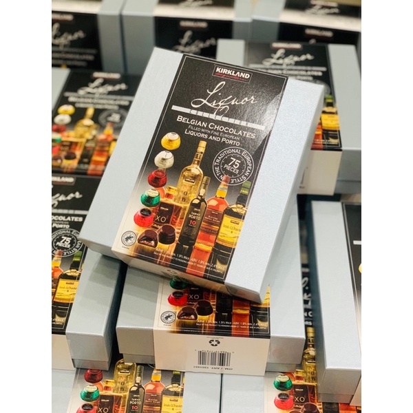 Socola Kirkland Signature Liquor Belgian Chocolates Liquors and Porto