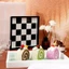 Flgo Cờ Tướng Nhựa Khuôn Checkerboard Đế Khuôn Silicon Trang Sức Bảo Quản Khuôn