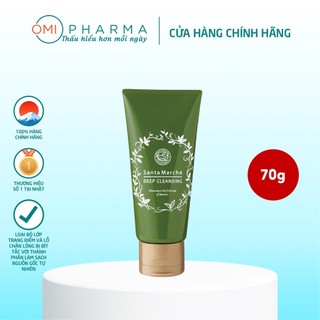 Gel Tẩy Trang Trà Xanh Santa Marché Deep Cleansing S Select Nhật Bản 70g