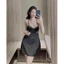 HT178 Váy ngủ sexy phối ren cúp ngực sang chảnh, đầm ngủ lụa dáng suông gợi cảm HT178