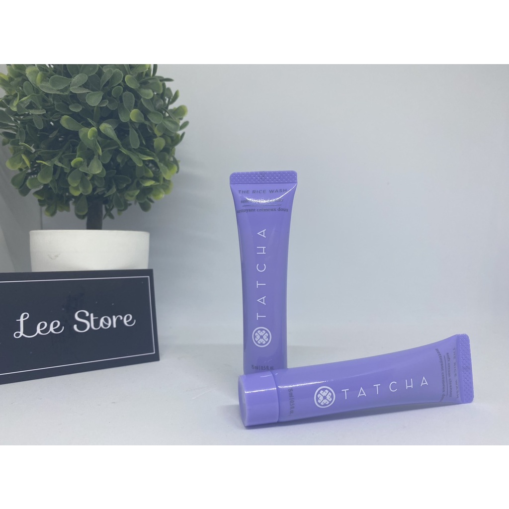 TÁCH SET-Sữa rửa mặt Tatcha mini 15ml chính hãng LeeStore | Shopee Việt Nam