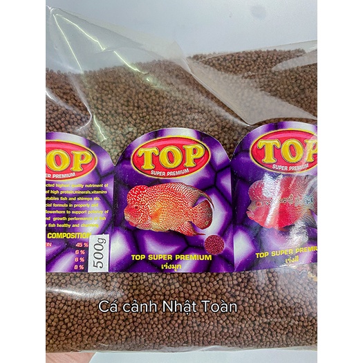 TOP THÁI LAN THỨC ĂN CÁM KÍCH ĐẦU CHO CÁ LA HÁN [PHÂN LẺ 50GRAM]