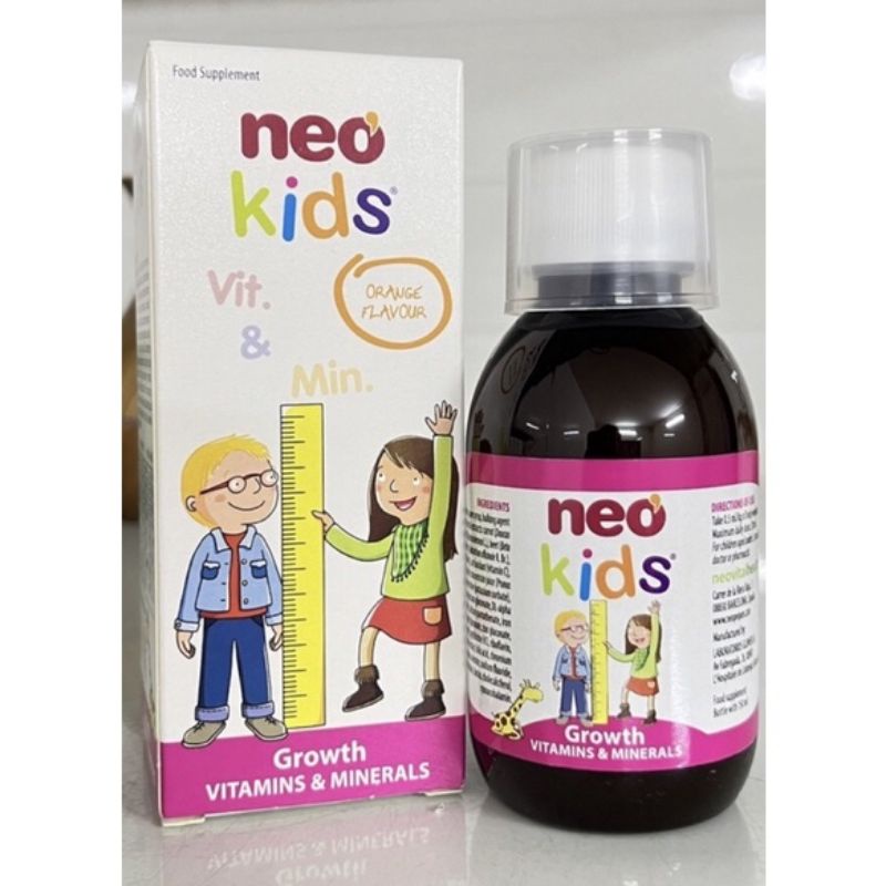 Neo Kids Growth Vitamins (Lọ 150ml) | Shopee Việt Nam