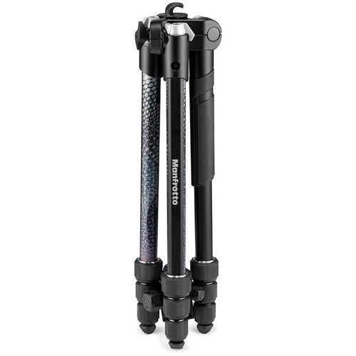 Ảnh Bộ chân máy ảnh Manfrotto Element Aluminium Mark II 4-Sections Tripod Black/Red/Blue 1