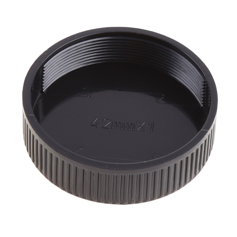 Vỏ nắp ống kính phía sau GODD 1Pc cho M42 42mm 42 Vít gắn màu đen