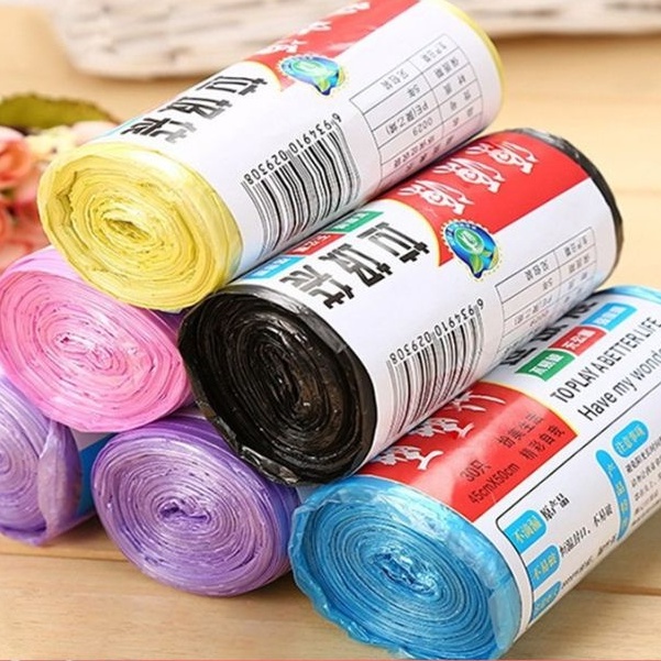 Bao Bịch Nilon Bọc Rác Nhiều Màu - Size 45x50cm- túi đựng rác giá rẻ ...
