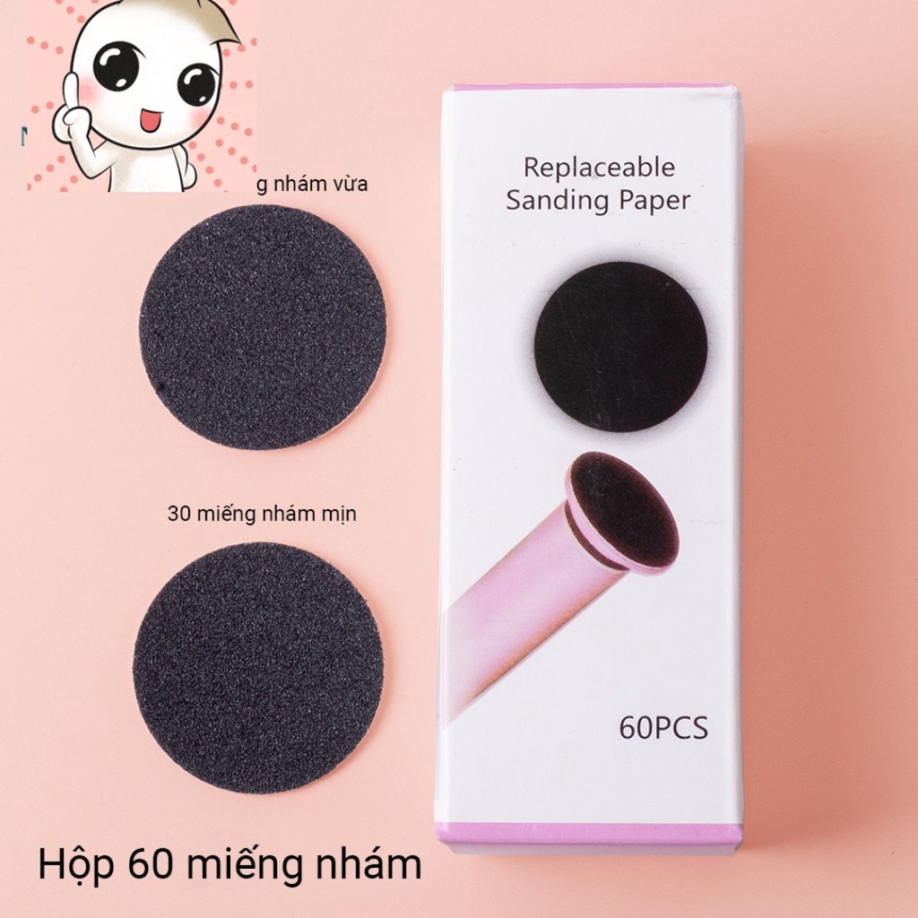 Máy chà gót chân cao cấp TL-DS01 Thế hệ mới nhất tặng 60 miếng chà gót
