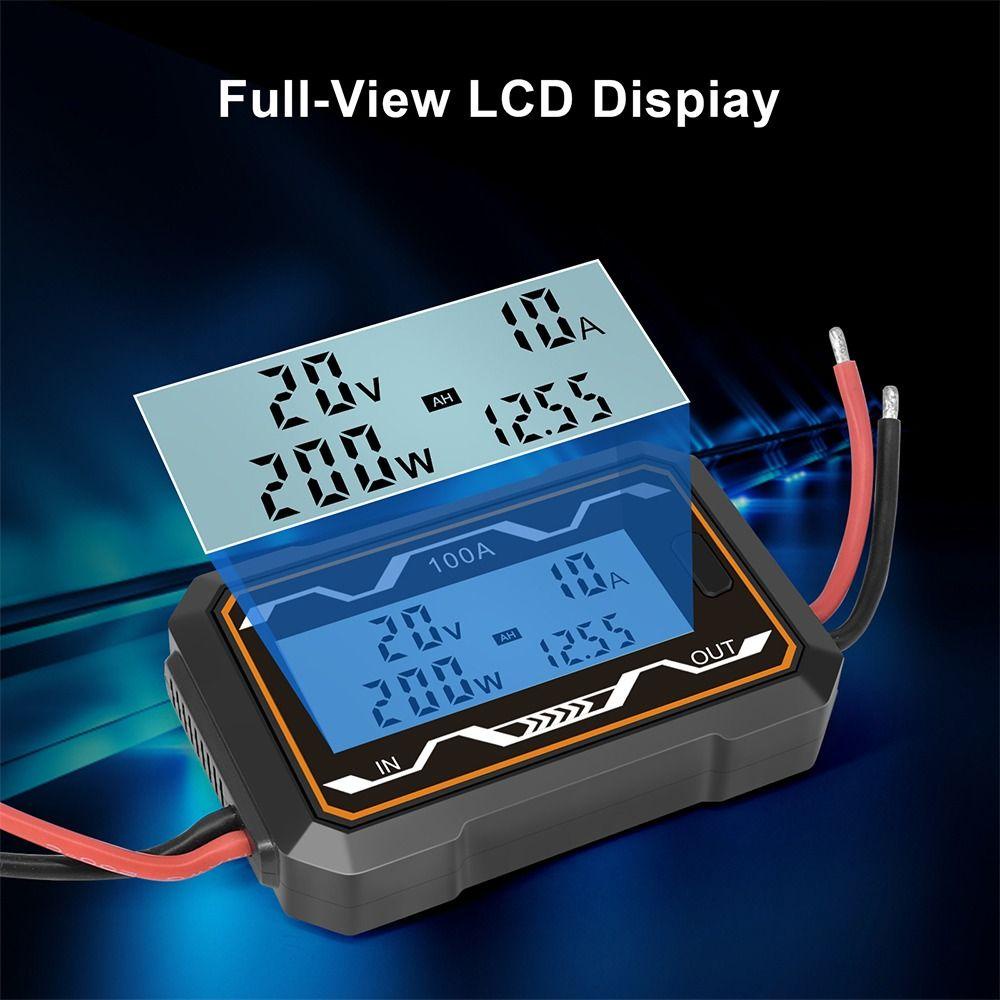 Máy đo công suất RC Watt chính xác cao SAIA LCD DC 0-60V