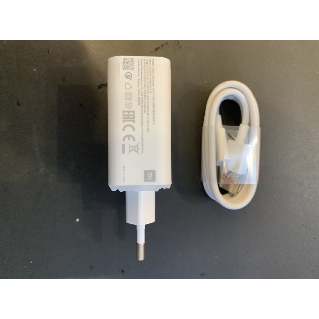 Bộ Củ Cáp Sạc Nhanh Xiaomi  33W -Chân sạc Type C- Tương Thích Mọi Máy