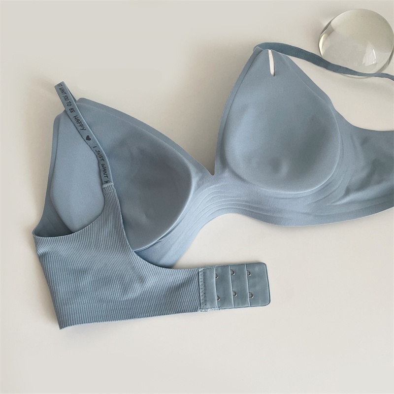 Áo Ngực Không Gọng 3 / 4 cup Mỏng Nâng Ngực Mềm Mại Không Đường May Size s-xl Thời Trang Cho Nữ