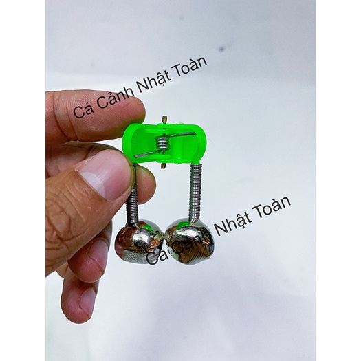 CHUÔNG NHỰA BÁO CÁ CÂU CÁ CÂU ĐÊM CÂU LĂNG DẠNG KẸP