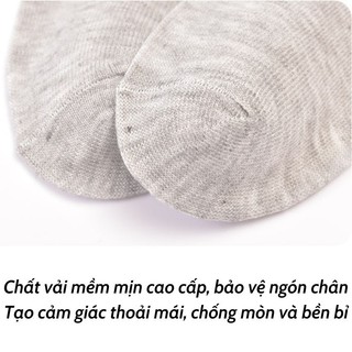 Tất nam cổ lững cao cấp co dãn thể thao cotton mềm mịn thoáng mát Kingshop T3480