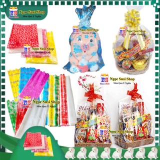 TÚI GIẤY KIẾNG GÓI QUÀ GẤU BÔNG GIỎ QUÀ TẾT KÈM NƠ TRANG TRÍ QUÀ CỰC ĐẸP SIZE 60X80CM + TẶNG NƠ LỚN 5CM[ BÁN LẺ GIÁ SỈ]
