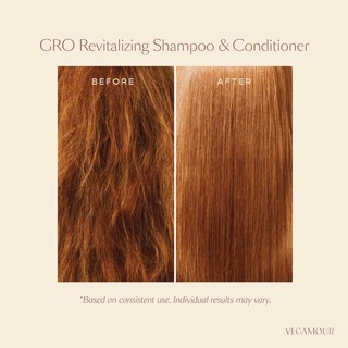 dầu gội + dầu xả Shampoo Vegamour GRO Revitalizing Shampoo for Thinning Hair