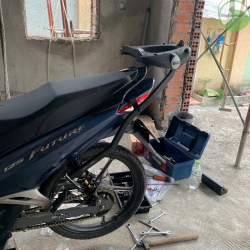 Baga cảng sau chịu lực Givi HRV / HRX cho xe Honda Wave125i / Future 125Fi - Chính hãng