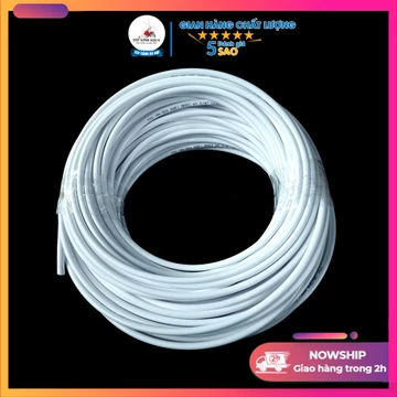 Phụ kiện máy lọc nước - Dây cấp nước máy lọc - PHi 6 - Phi 10 - 01 MÉT - Tép xinh aqua