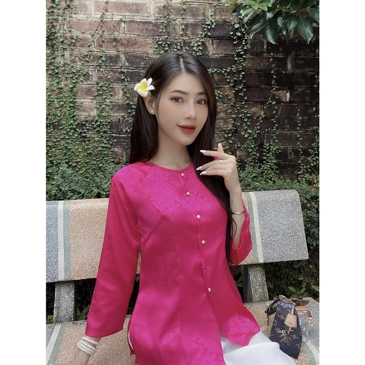 Áo Bà Ba Lụa Gấm Bán Rời Áo Và Quần ,Đồ Lam Đi Chùa Đồ Bà Ba Lụa Mềm Mịn