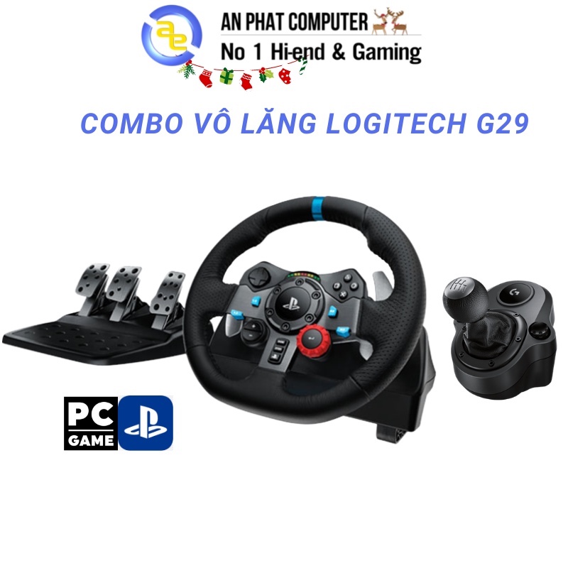 Combo Vô Lăng Chơi Game Logitech G29 Driving Force Bàn Đạp G29 Cần Sốhỗ Trợ Ps5pc Shopee 9464