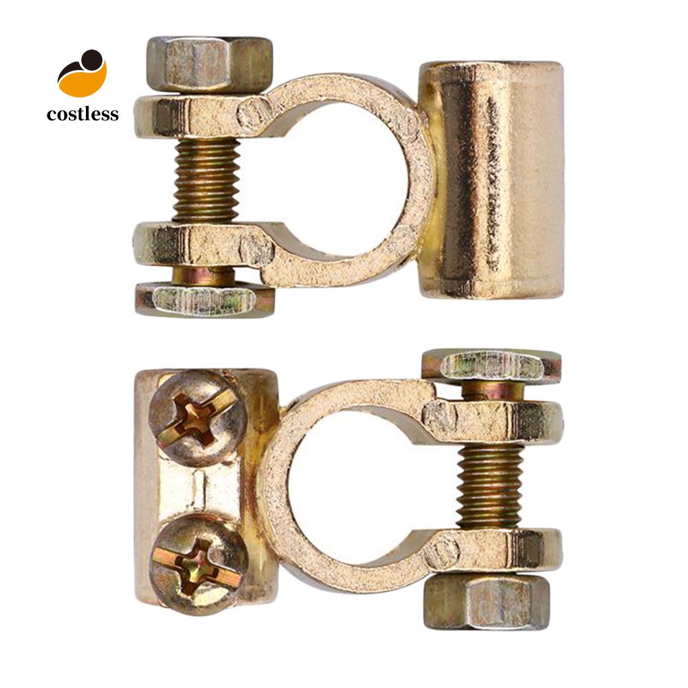 Set 2 Đầu Kẹp Kết Nối Bình Ắc Quy Cho Xe Ô Tô