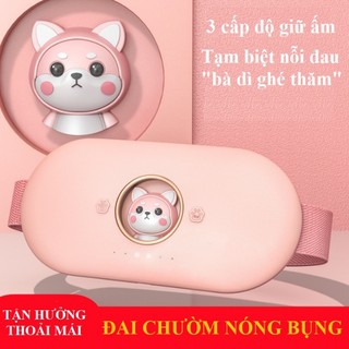 Máy Massage Làm Ấm Bụng M28 Trườm Nóng, Giảm Đau, Tặng Kèm Hộp Quà Sang Trọng, Bảo Hành 24 Tháng