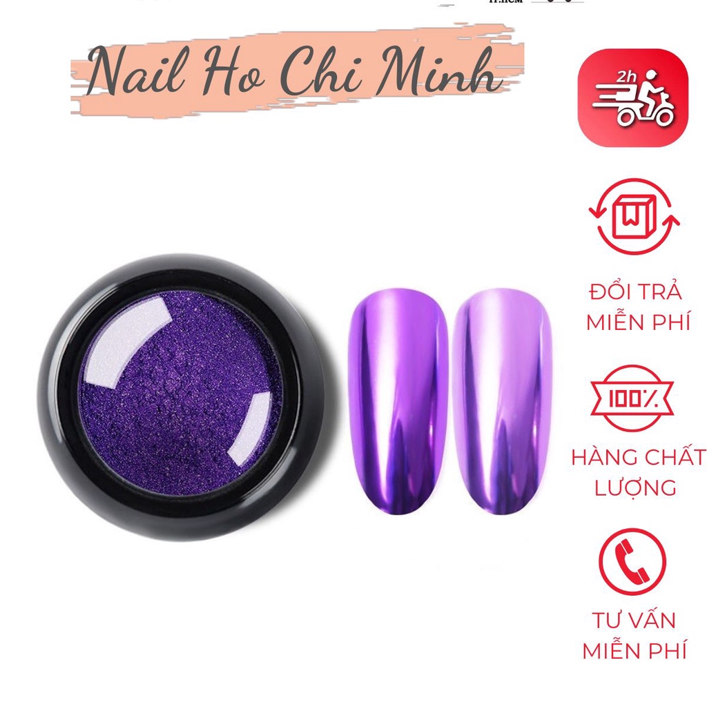 Bột tráng gương màu tím dòng Vinimay chính hãng