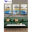 Tranh Treo Tường Hiện Đại 6 , Tranh Tráng Gương 9 (Bộ 3 Tấm)