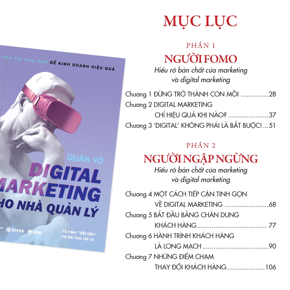 Ảnh Sách - Digital Marketing Cho Nhà Quản Lý - Tiếp Thị Tinh Gọn Để Kinh Doanh Hiệu Quả 3