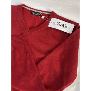 Áo len nam cổ tim ABABA, len visco mềm mịn, dễ chịu, tay dài form slimfit - ABA-TIM-TL
