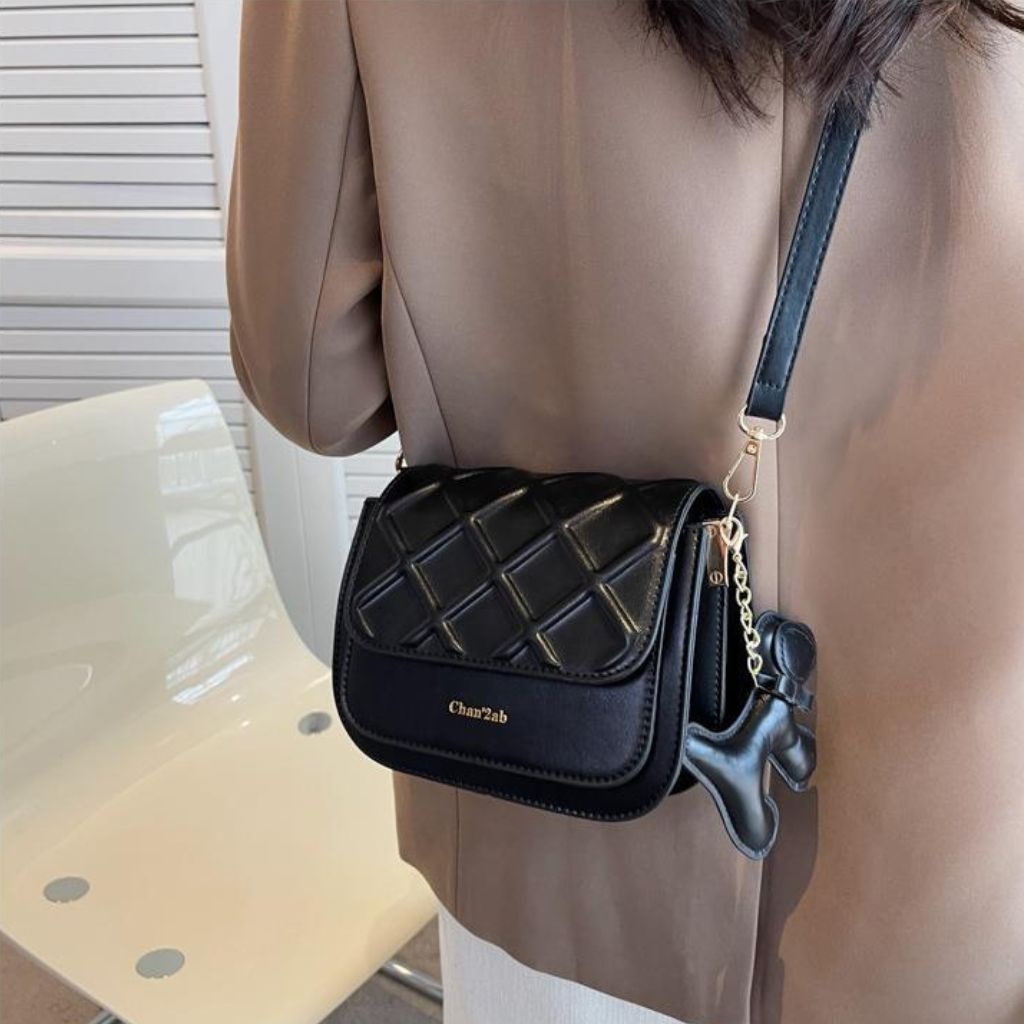 Túi Xách Nữ Đeo Chéo 2 Ngăn Đi Chơi, Đi Tiệc Chất Da PU Cao Cấp [Cam Kết Túi Nhập Quảng Châu] HARA Túi Xách