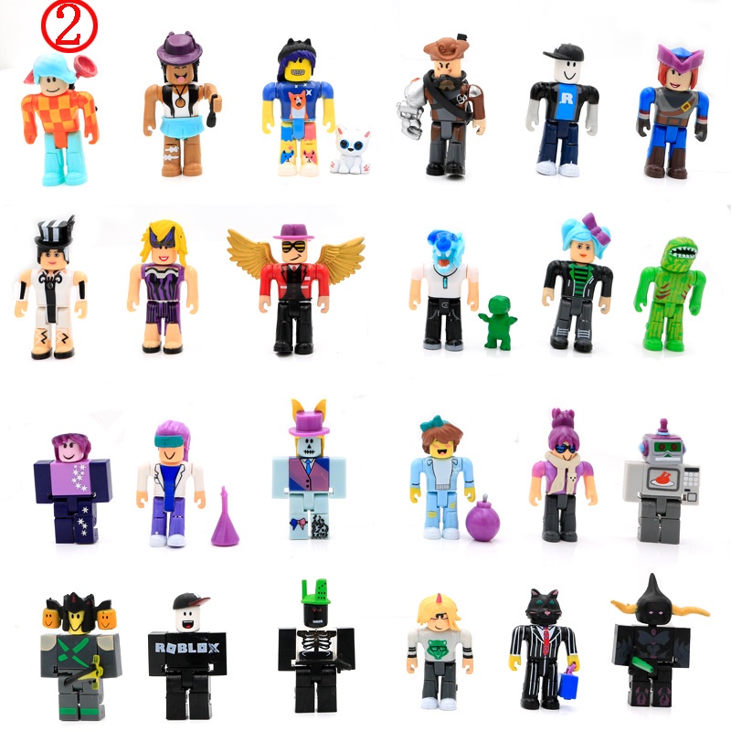 Roblox 24 Trò Chơi Đa Dạng Bộ Sưu Tập Nhân Vật Hành Động Vui Vẻ Cho Trẻ Em Quà Tặng
