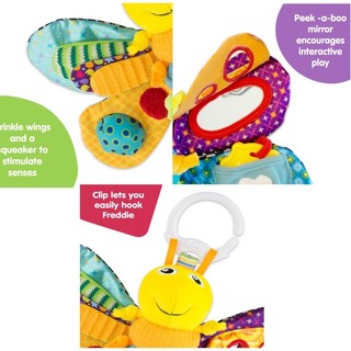 Đom Đóm Lamaze Treo Nôi , Cũi Kích Thích Đa Giác Quan Cho Bé - Lamaze Freddie the Firefly
