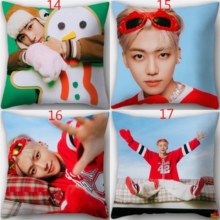 Nct Dream Mark Jeno Renjun Jaemin Chenle Jisung Haechan Kẹo Một Mặt In Hình Chữ Nhật Polyester Vỏ Gối Phòng Ngủ Sofa Trang Trí Nhà Gối