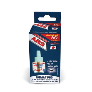 Tinh Dầu Refill Cho Bộ Xông Đuổi Muỗi ARS Nomat P60 – Giải Pháp An Toàn Và Hiệu Quả Từ Nhật Bản
