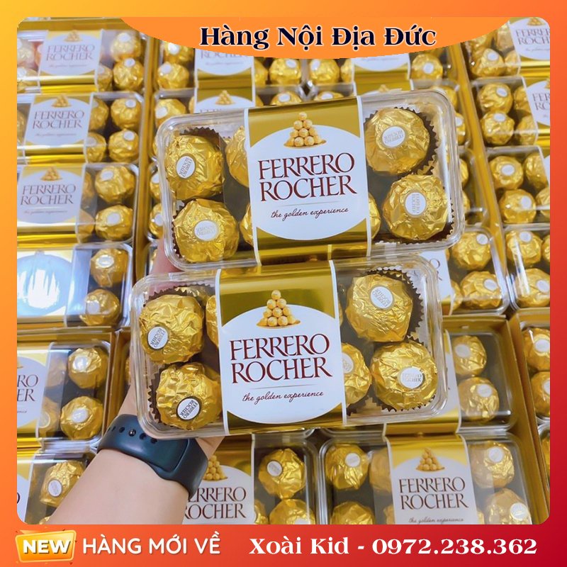 Socola Ferrero Rocher của Đức, 16 viên 200g | Shopee Việt Nam