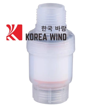 21mm Đầu lọc nước bông PP trong suốt, lọc nước vòi sen, vòi nước của máy lọc nước