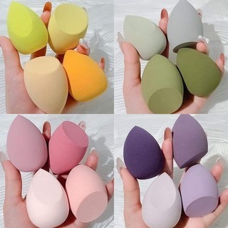 Set 4 mút tán kem nền Make Up - Bông mút trang điểm Bebeauskinshop