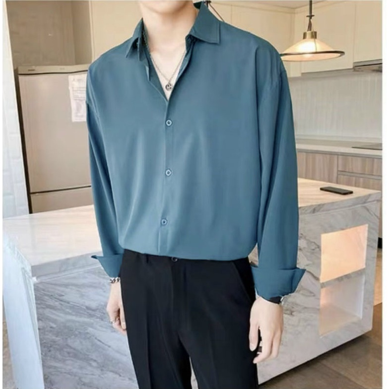Áo Sơ mi Tay dài Basic - Giá sỉ Unisex