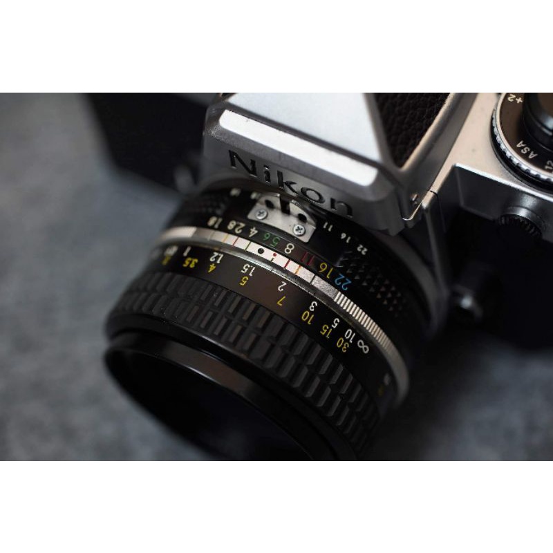 Nikon Fe và lens 50mm F1.4 Ai , Máy ảnh film nikon FE kèm lens