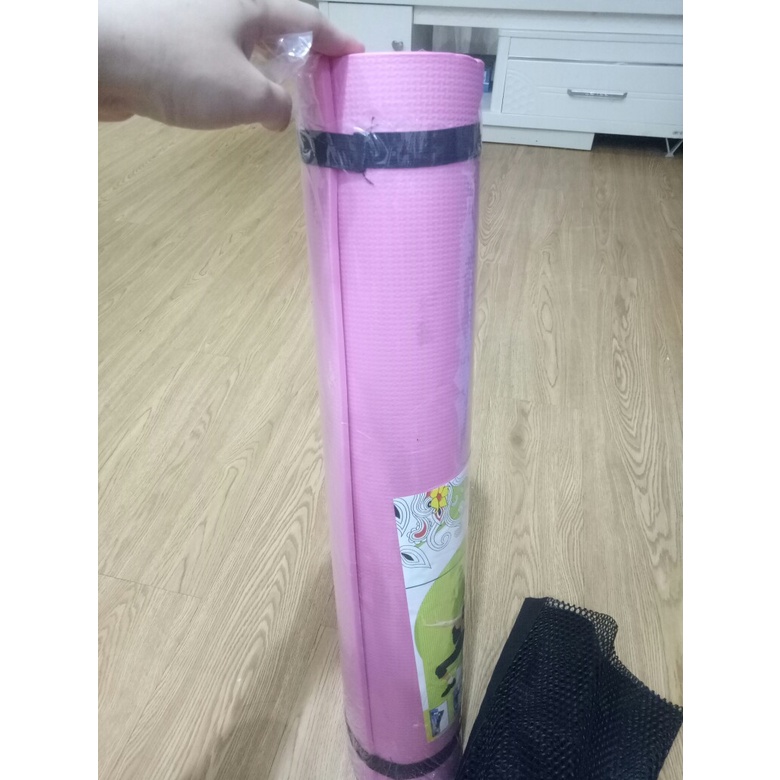 Ảnh BG Thảm tập dày 6mm TPE yoga tập gym siêu bền loại nhiều màu 4