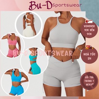 Bộ đồ tập quần ngắn Botee New Goals(3 kiểu áo,5màu)