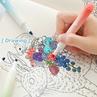 Set 4 Bút Đánh Dấu Màu Sắc Gradient Bắt Sáng Tốt Tiện Dụng