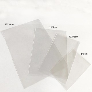 Set 100 túi nylon trong suốt bọc kẹo mút nhiều kích cỡ chọn lựa