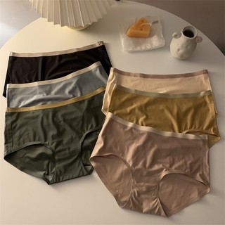 Bộ áo ngực 3 / 4 + quần lót không đường may màu sắc tương phản thân thiện với làn da có thể điều chỉnh cho nữ