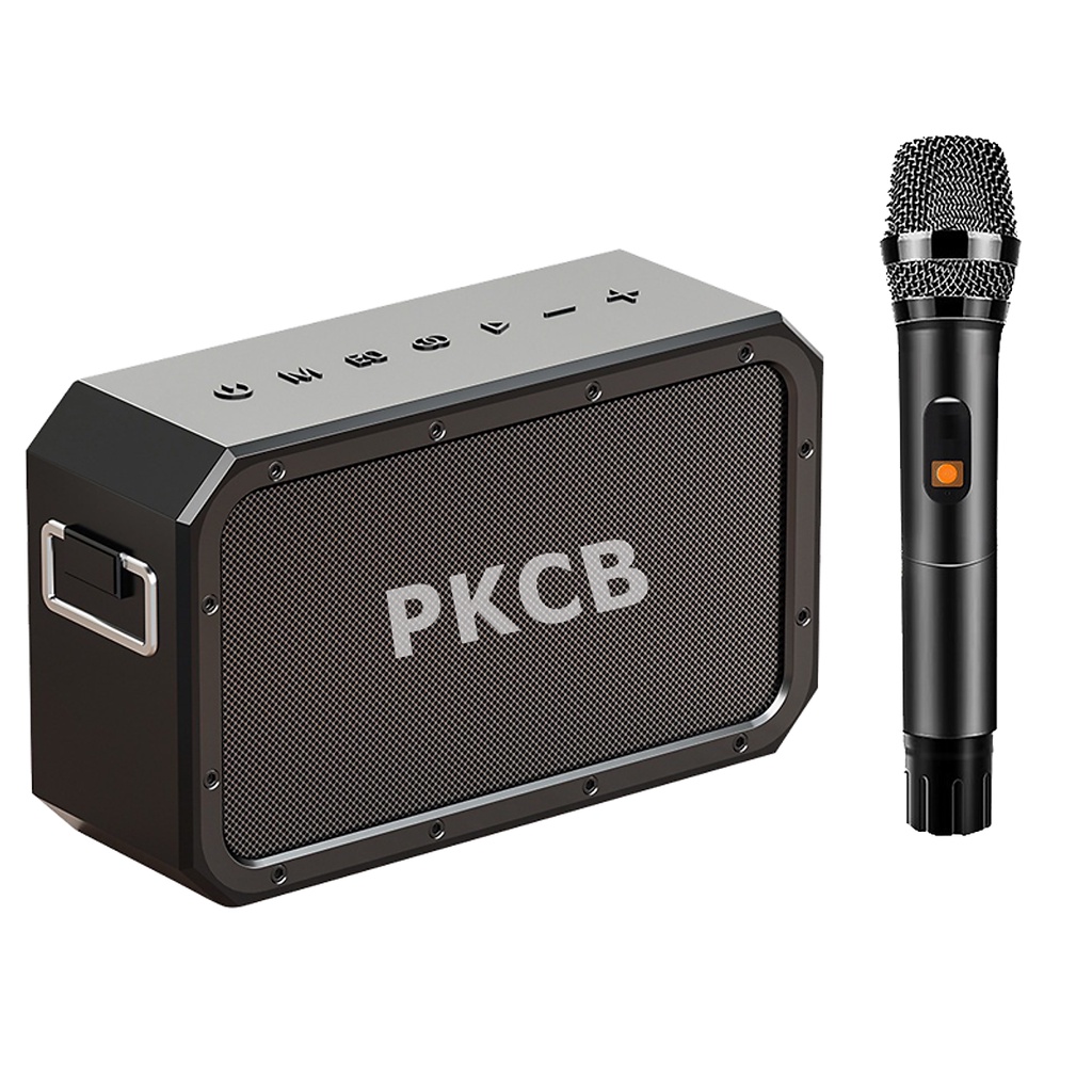 Bộ Loa Bluetooth không dây nghe nhạc, micro bluetooth không dây hát ...