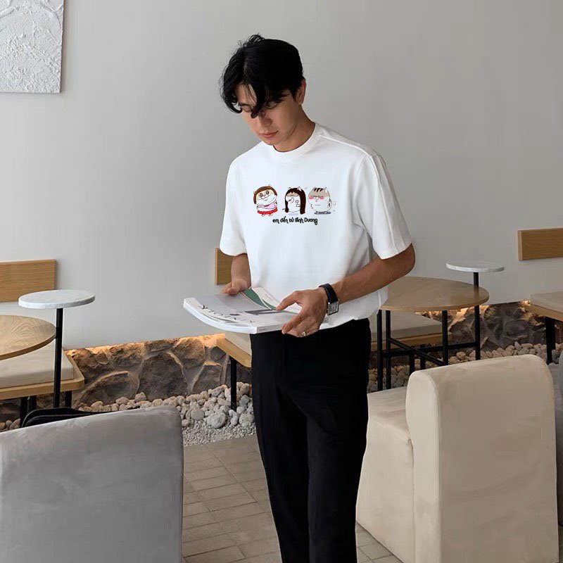 Áo thun Stee "Em đến từ Bình Dương" CVC - Giá sỉ Unisex