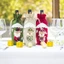 Túi đựng chai rượu Santa Whimsical cho bầu không khí ngày lễ hội