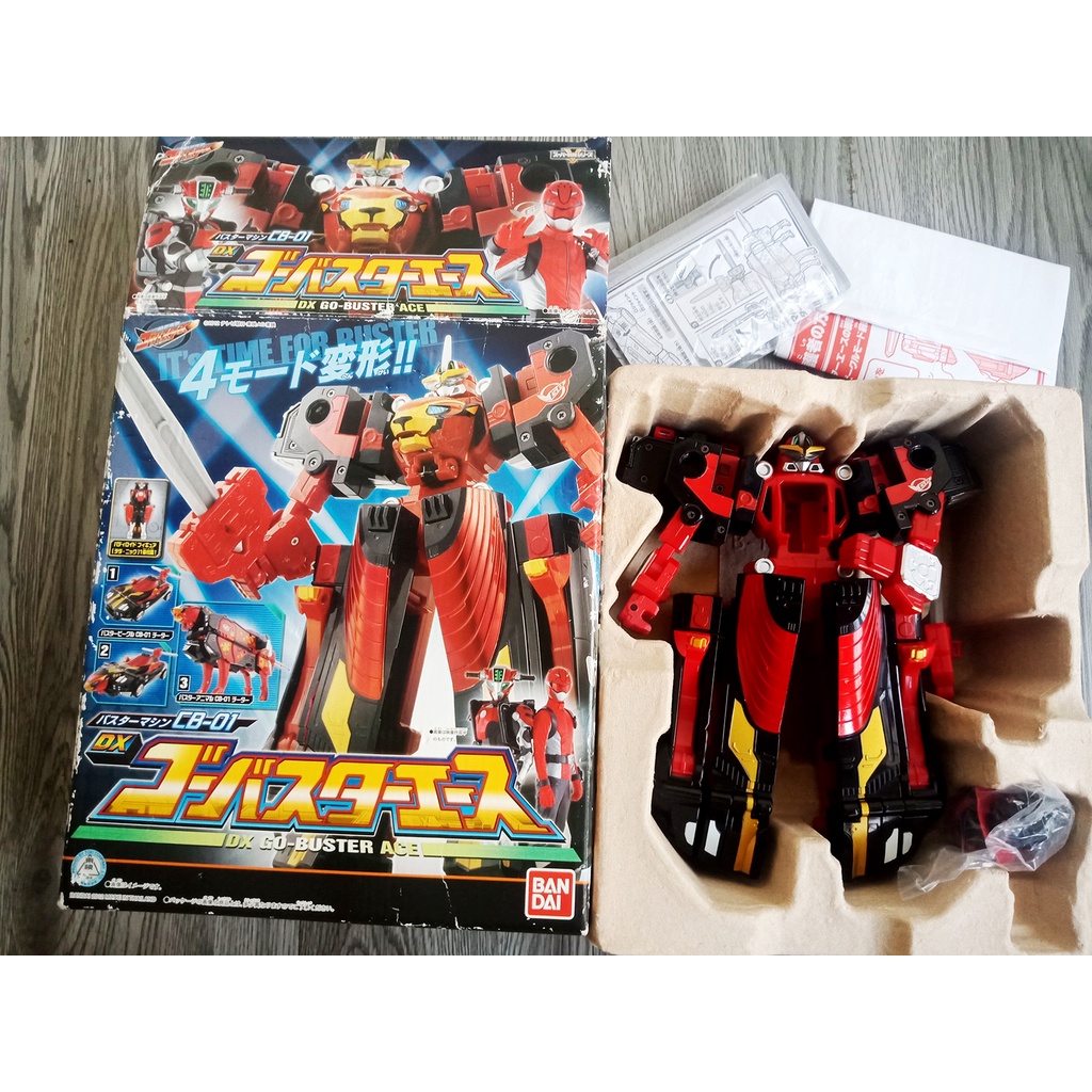 Mô hình DX Go-Busters Ace Buster Machine CB-01 Tokumei Sentai Go ...